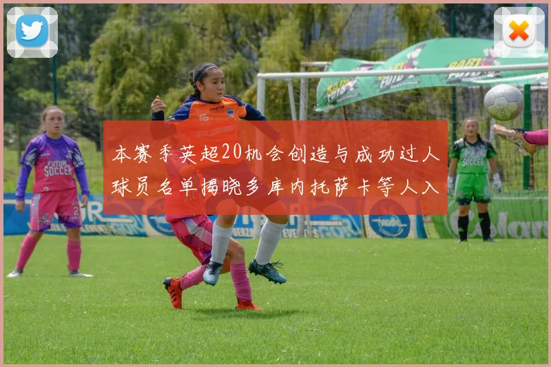 本赛季英超20机会创造与成功过人球员名单揭晓多库内托萨卡等人入选